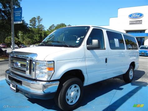 Oxford White Ford E Series Van E Xlt Passenger Photo