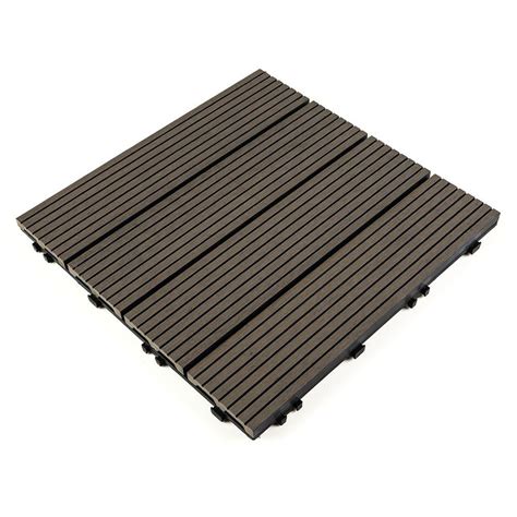 ᐉ Композитная плитка WPC 30x30x2 см Черный (SW-00001713) • Купить в ...