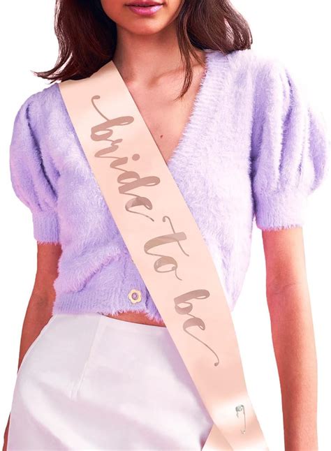 Amazon Xo Fetti Bachelorette Party Decorations Sash Bride To Be