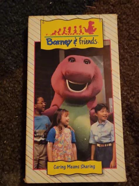 BARNEY & FRIENDS Caring Means Sharing VHS $12.17 - PicClick CA