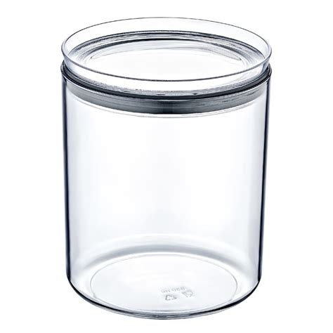 Novahus Canister Contenedor Hermético 0 85 Lt Crystal Round