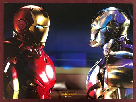 Avengers Iron Man Poster X Nm Shipped Flat Robert Downy Jr