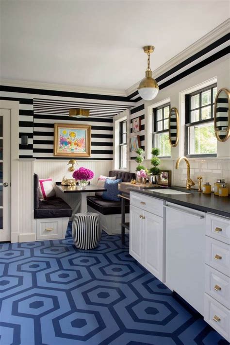 45 Briiliant Painted Floor Ideas And Designs With Patterns