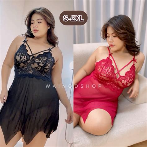 Jual Brigita Sexy Lingerie Dress Wainodshop Shopee Indonesia