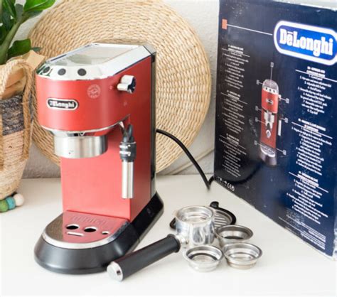 Delonghi Espresso Maschine Dedica Style Ec R Rot G Nstig Kaufen Ebay