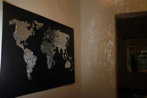 Mirror World Map Alfred Megally