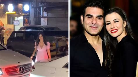 Arbaaz Khans Girlfriend Giorgia Andriani Almost Gets Hit By Car