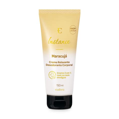 Creme Relaxante Desodorante Corporal Instance Maracuj Ml Eudora