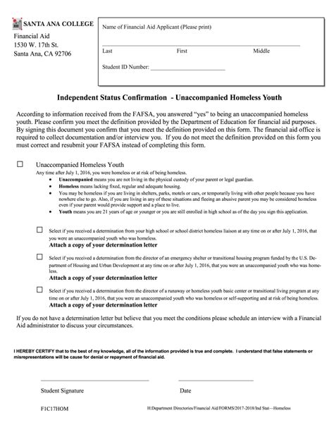 Fillable Online Independent Status Confirmation Unaccompanied