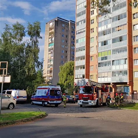 Świnoujście iswinoujscie pl Wielka akcja ratunkowa na ulicy Matejki