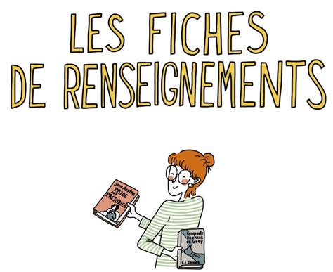 Comprendre Les L Ves Les Fiches De Renseignements