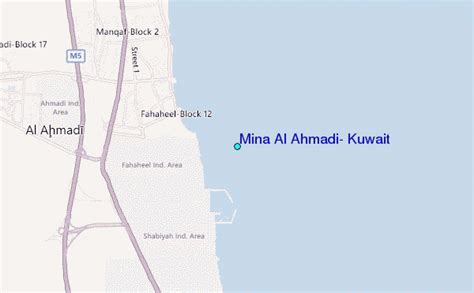 Mina Al Ahmadi Kuwait Tide Station Location Guide