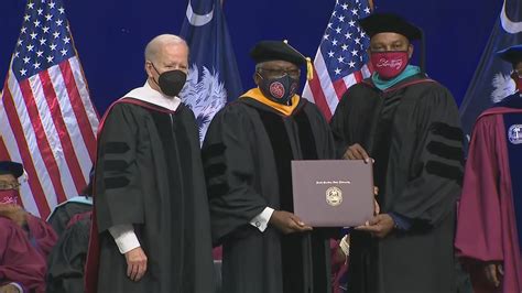 James Clyburn Receives Diploma At South Carolina State Wltx