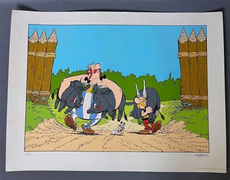 Uderzo Albert Sérigraphie Equinoxe Astérix Obélix Catawiki