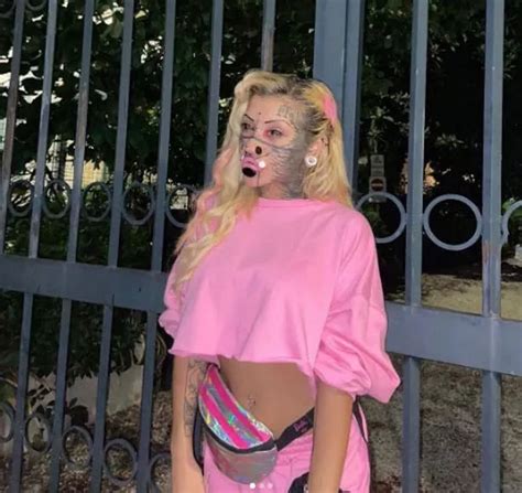 Teen Turns Herself Into Bimbo Barbie With Tattooed Eyeballs And