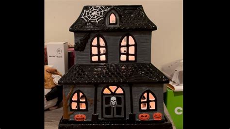 Harry Slatkins Homeworx Haunted House Luminary 2023 Check Out My 15