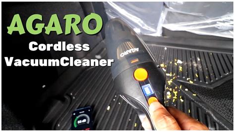 Agaro Cordless Car Vacuum Cleaner Youtube