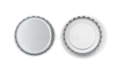 Blank Bottle Cap Mockup Stock Illustration Illustration Of Background