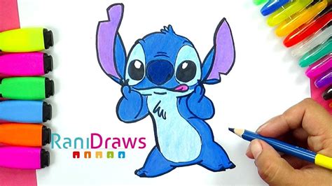 Dibujos De Stitch Faciles