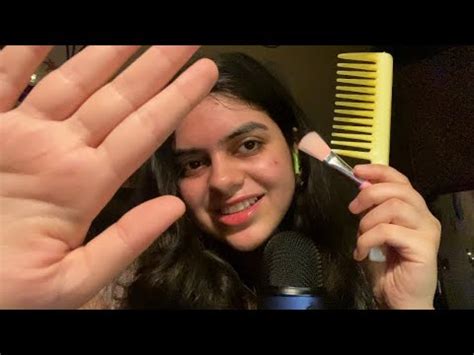 Visual Asmr To Relieve Anxiety And Stress Brushing Hand Movements