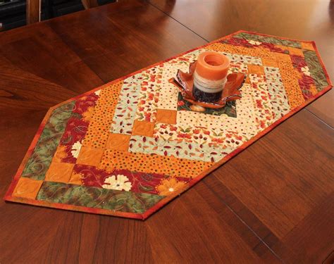 Free Fall Table Runner Quilt Patterns I Am So Happy With How It Turned