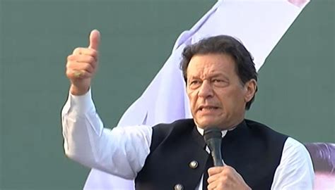 Imran Khan Warns Government Against Stopping Pti S Long March