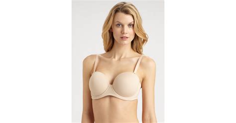 Wacoal Red Carpet Full Busted Strapless Bra In Beige Nude Lyst