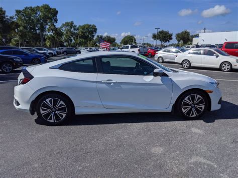 Certified Pre Owned 2018 Honda Civic Ex T 2d Coupe For Sale 53969a