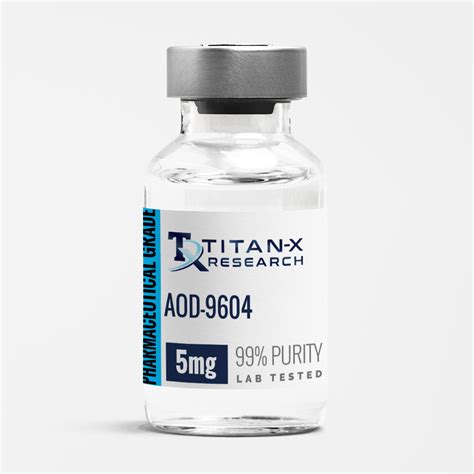 Titan X Research AOD 9604 5mg TITAN X RESEARCH