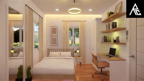 Minimalist Small Bedroom Design Idea (3×3 Meters) - Cozy Comfy Couch