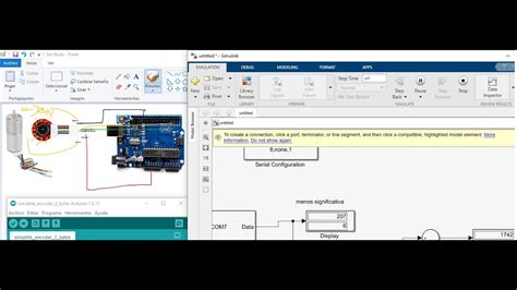 Comunicacion Serial Arduino Simulink Lectura De Encoder Para