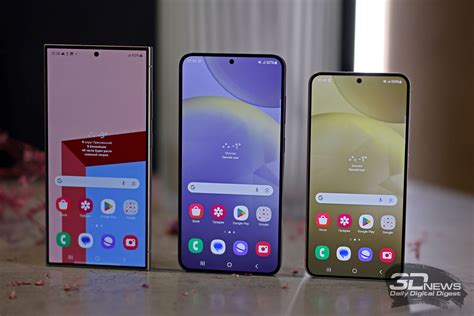 Первый взгляд на Samsung Galaxy S24, Samsung Galaxy S24+ и Samsung ...