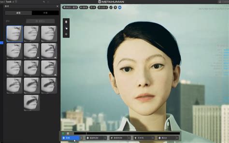Metahuman Creator 数字人在线捏脸，真的挺逼真的