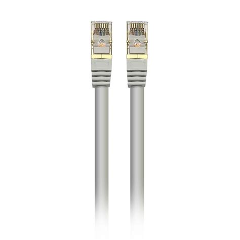 Textorm Câble RJ45 CAT 7 SSTP mâle mâle 2 m Blanc Câble RJ45