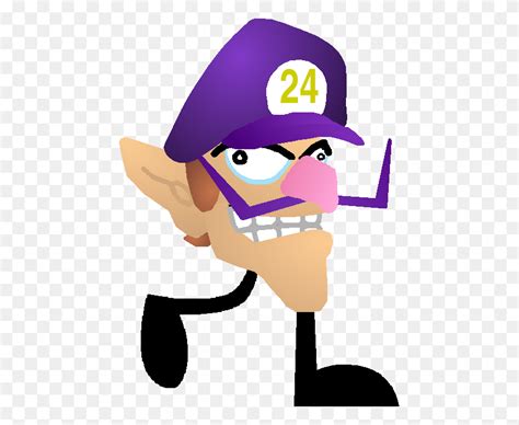 Image - Waluigi Face PNG - FlyClipart