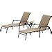 Amazon Devoko Patio Chaise Lounges Sets Outdoor Lounge Chairs With