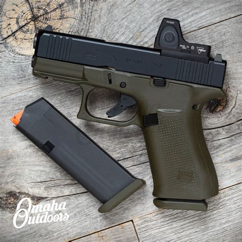 Glock 43X MOS OD Green with RMRcc 3.25 MOA - Omaha Outdoors