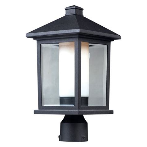 Outdoor Post Light Black - Transitional - Post Lights - by Lighting ...