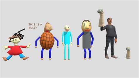 additional basics characters baldi    model