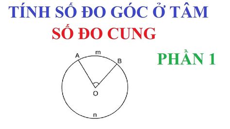 TÍNH SỐ ĐO GÓC Ở TÂM VÀ SỐ ĐO CUNG BỊ CHẮN. HÌNH HỌC 9. LUYỆN THI VÀO ...