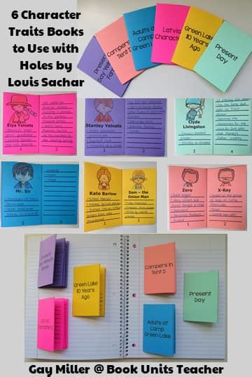 Teaching Ideas For Holes By Louis Sachar Book Units Teacher