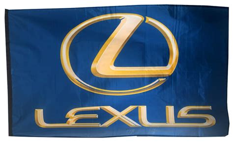 Lexus 3d Blue Landscape Flag Banner 5 X 3 Ft 150 X 90 Cm Flags