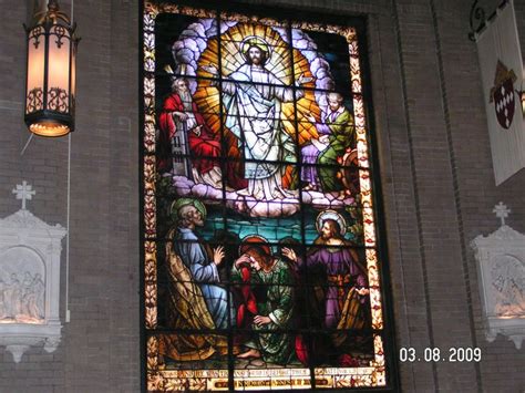 The Transfiguration Basilica Of St Lawrence Asheville Nc Stained Glass The Transfiguration