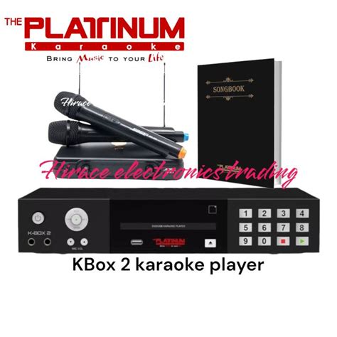 Platinum Karaoke Player With Wireless Microphone Ks 40 Lazada Ph