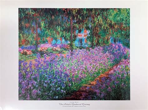 Claude Monet The Artist S Garden At Giverny Frame UK