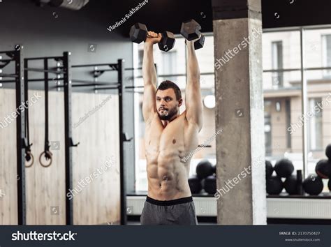Athletic Man Naked Torso Trains His Stock Photo Shutterstock