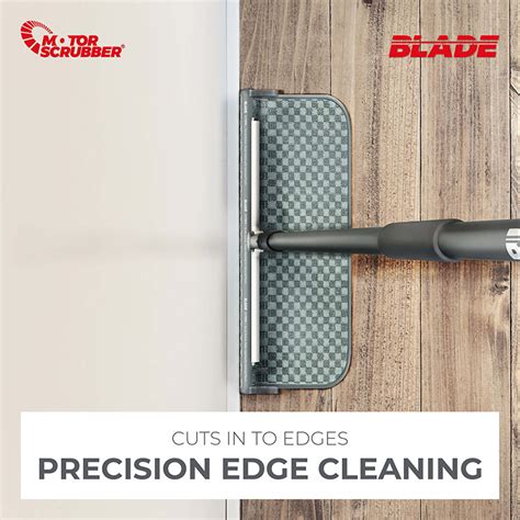 Motorscrubber Blade Flat Mopping System Full Kit Includes Injection