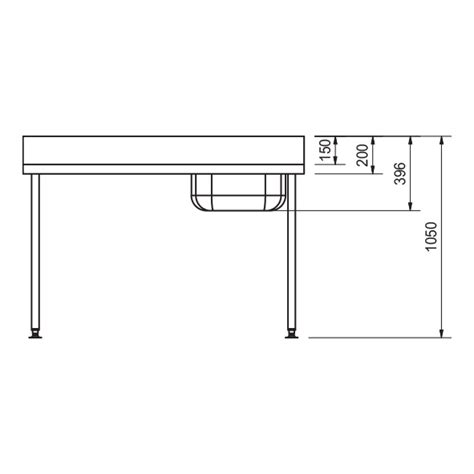 S1 Right Hand Stainless Steel Catering Sink 1200mm