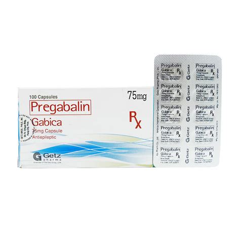 GABICA Pregabalin 75mg Capsule 100 S Price In The Philippines MedsGo