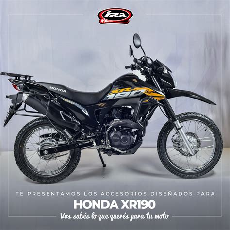 Te presentamos los accesorios diseñados para Honda XR190 Soldini